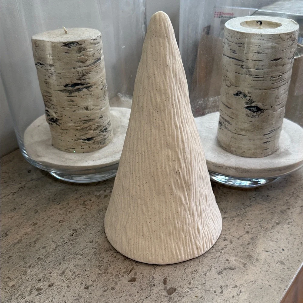 West Elm Textured Ceramic Christmas Tree